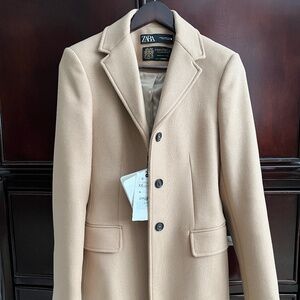 Zara wool blend coat